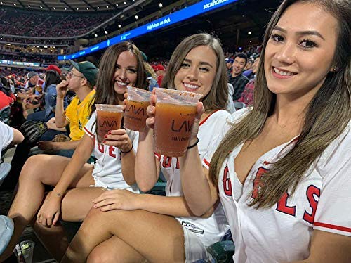 (3 Pack) LAVA All Natural Authentic Michelada Mix Craft Cocktail Mixer, Made with Real Tomatoes, Ancho Chile Peppers, Tamarind, No Junk Ingredients, Vegan, 1-Liter (33.8oz) Glass Bottle, Ready to Use