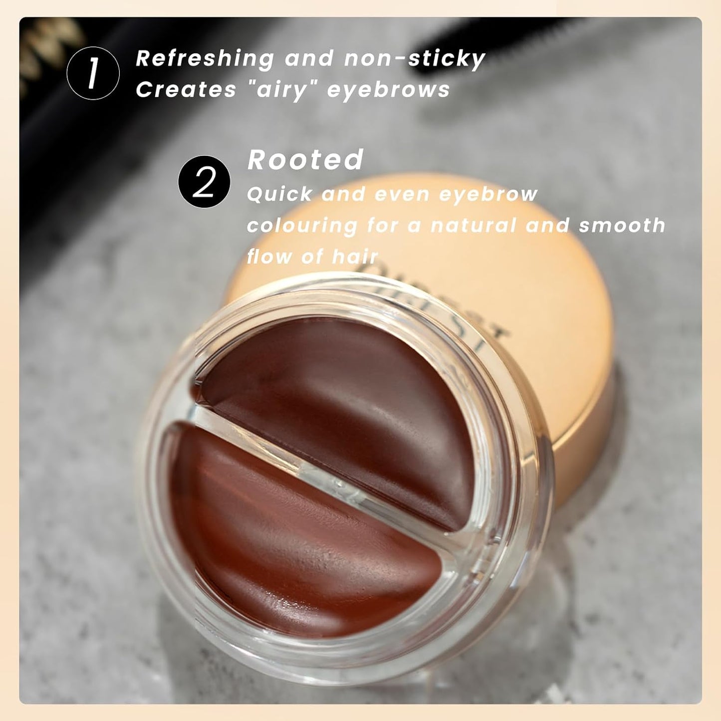 Jolilab 4 Pcs Eye Makeup set.Makeup kit includes lash serum,Mascara,Brow cream,Liquid eyeliner.Waterproof Smudgeproof Long Lasting.Gift Kit for Women Girls(4 Pcs Set)