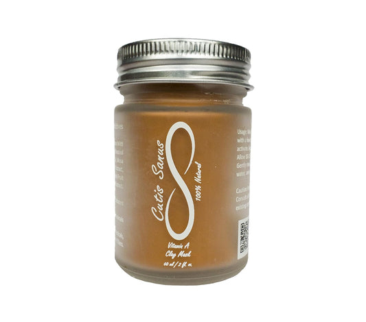 100% Natural Vitamin A Clay Mask 120g All Clay & No Water