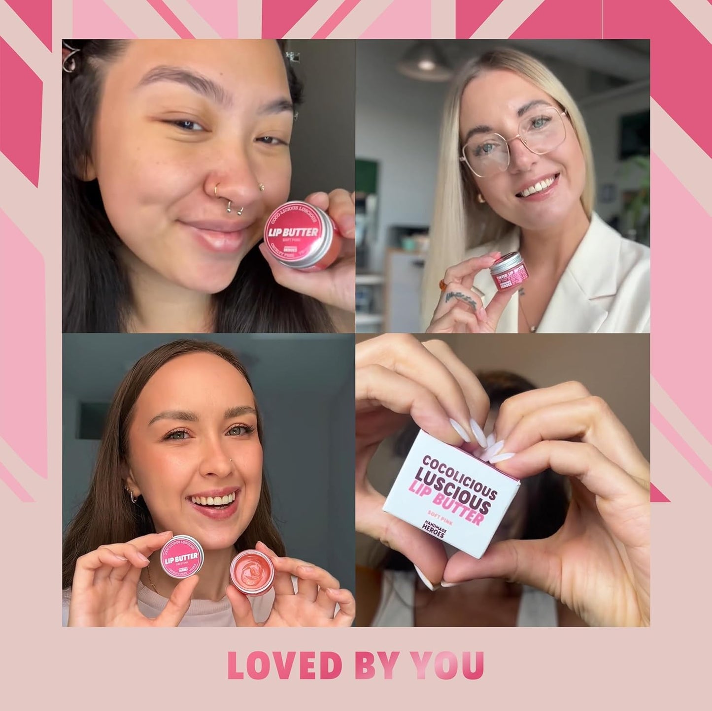 100% Natural Tinted Lip Butter Sleeping Lip Mask Clean Petroleum Free Lip Moisturizer and Conditioner for Dry Lips Intensive Lip Balm and Lip Therapy Skin Care with Mango butter (Light Pink)