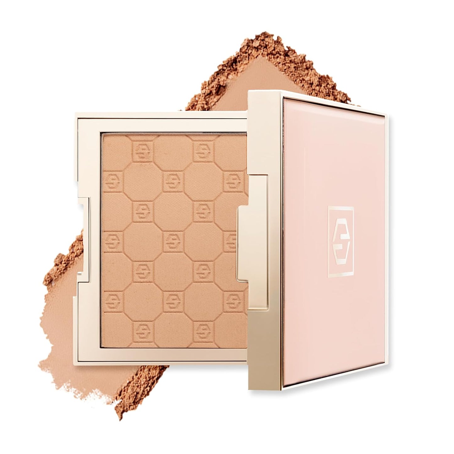 Jouer Soft Focus Hydrate & Setting Powder - Pressed Powder with Matte Finish - Blurring Powder for Fine Lines and Pores - Set Face Makeup Foundation or Concealer - Medium