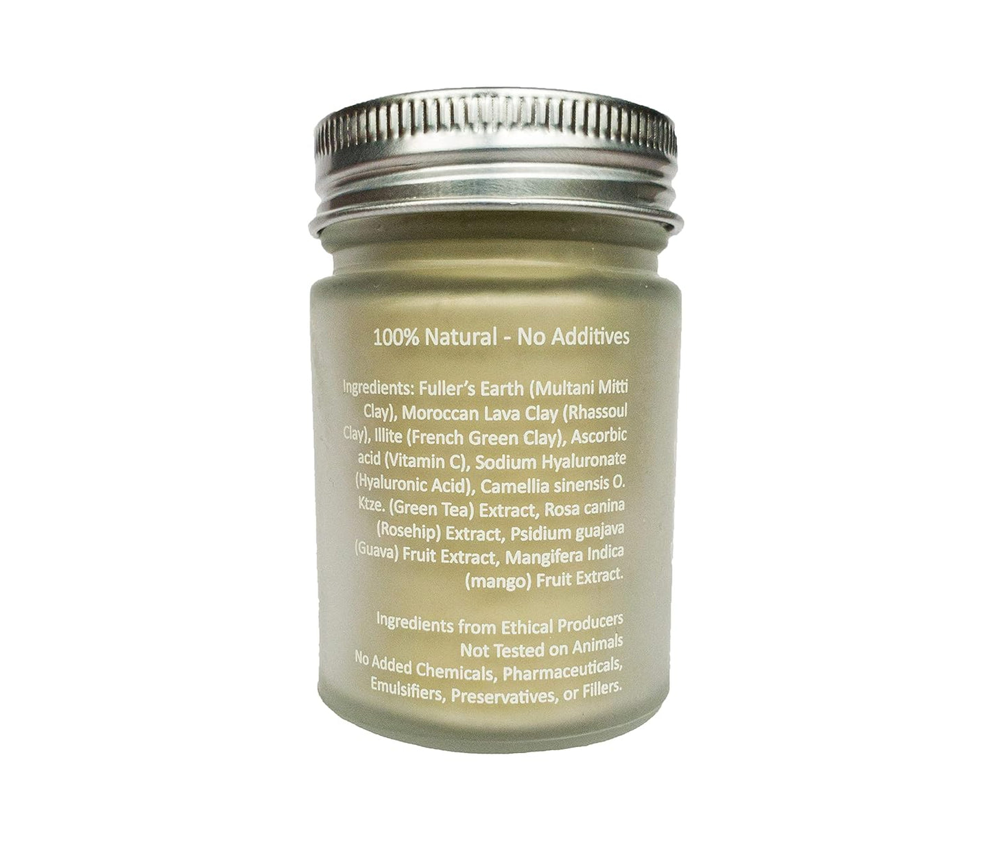 100% Natural Vitamin C Clay Exfoliating Face Mask 120g All Clay & No Water …