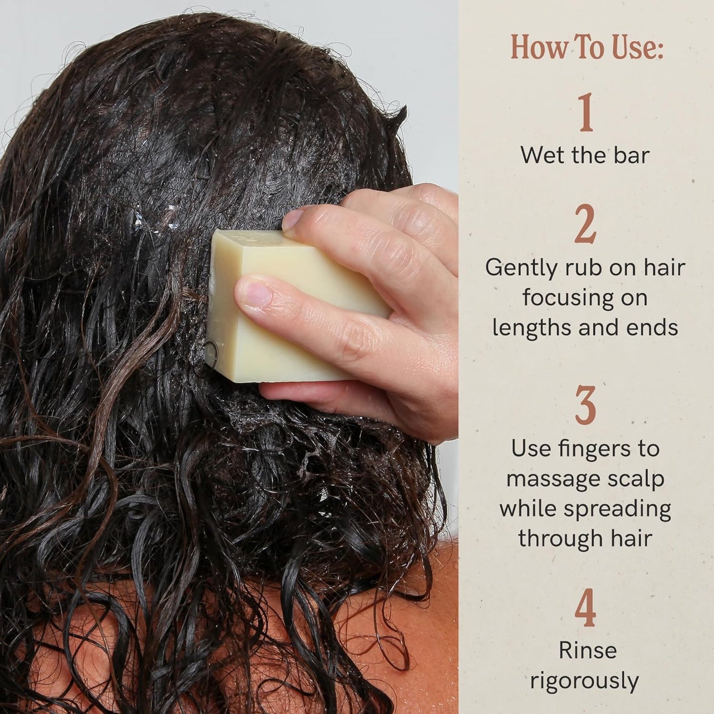 J·R·LIGGETT'S Shampoo Bar - Jojoba & Peppermint Formula, All Natural Solid Bar Shampoo for Hair with Jojoba Oil, Peppermint Essential Oil, Sulfate-Free Hair Cleanser for Balanced Scalp, 3.5oz -2 Pack