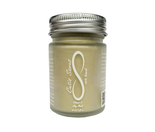 100% Natural Vitamin C Clay Exfoliating Face Mask 120g All Clay & No Water …